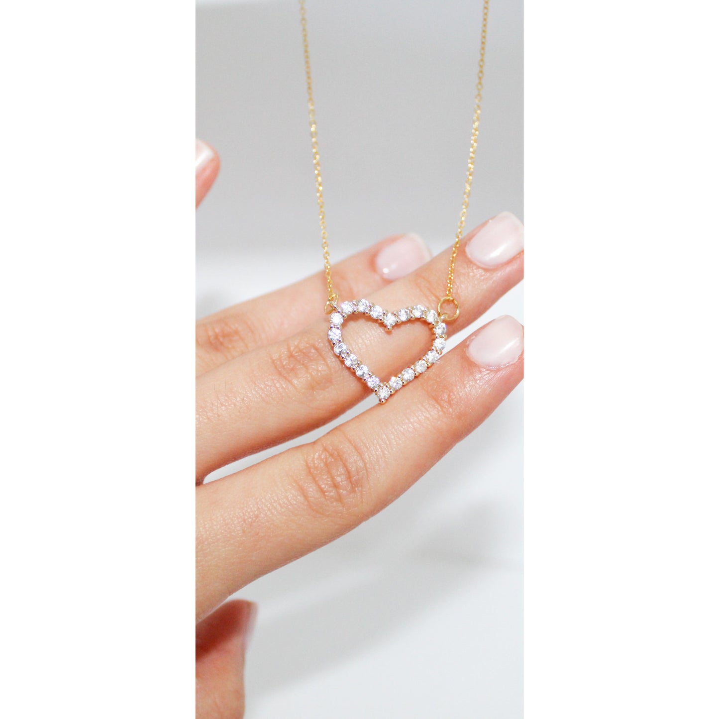 Diamond Heart Necklace